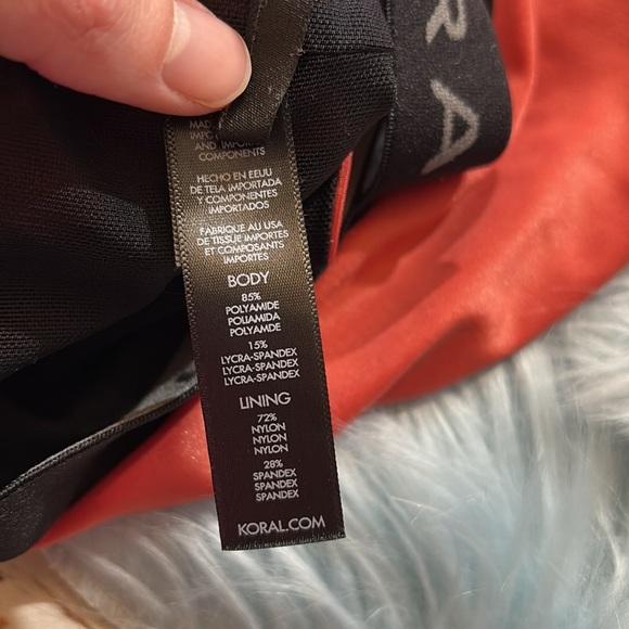 Koral X Back Infinity Tank in Spicey Isle sz S - Picture 9 of 9